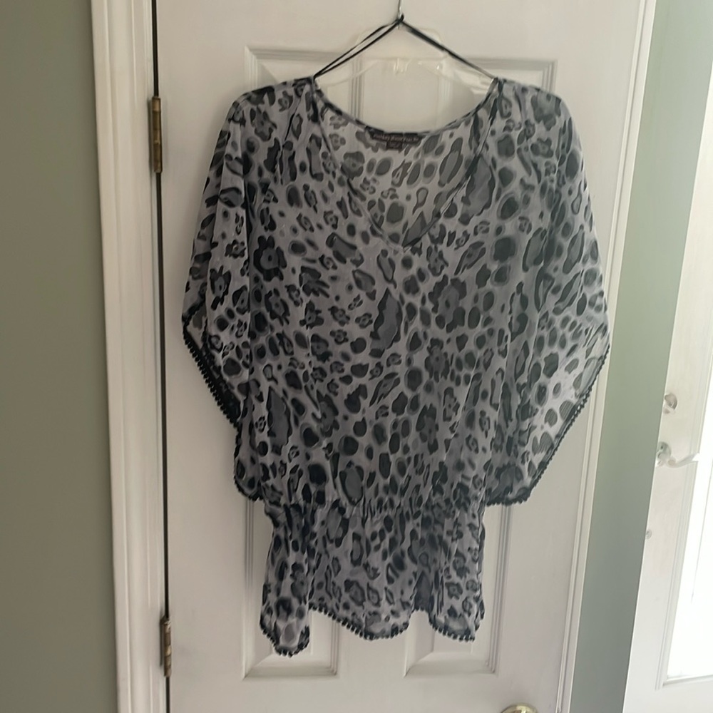 Winged arms elastic at waist size S